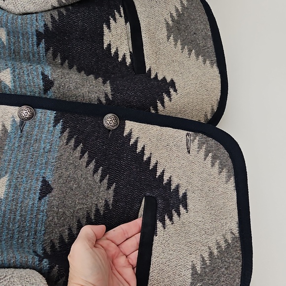 Jofeld‎ vintage southwestern wool coat size large - Picture 6 of 16